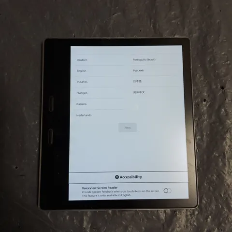 UNBOXED AMAZON KINDLE E-READER - CW24WI