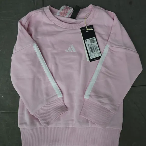 ADIDAS LONG SLEEVE TOP IN PINK SIZE 2-3 YEARS
