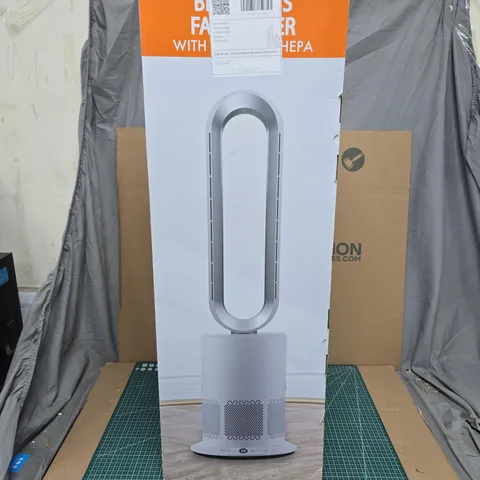 HOMESMART BLADELESS FAN HEATER WITH PLASMA & HEPA – BOXED