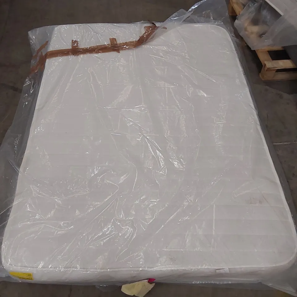 QUALITY BAGGED & ROLLED 4'6" DOUBLE SIZE TRIPLE LAYER 900 PRO HYBRID FOAM MATTRESS 