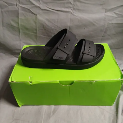 CROCS LITE RIDE OPEN TOE SANDALS - 8