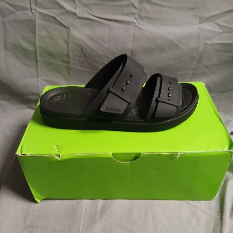 CROCS LITE RIDE OPEN TOE SANDALS - 8