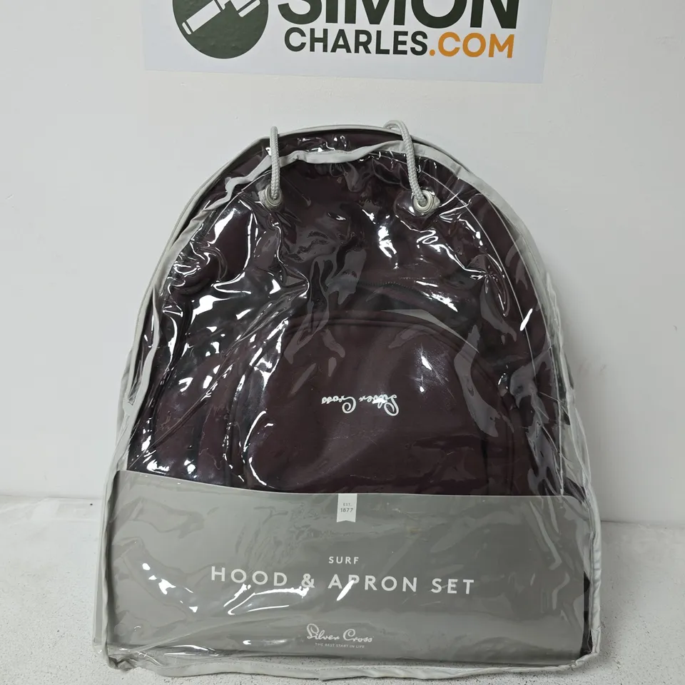 SILVER CROSS SURF HOOD AND APRON SET