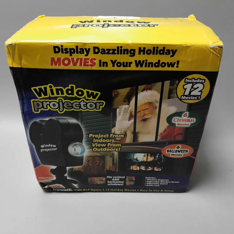 BOXED WINDOW PROJECTOR