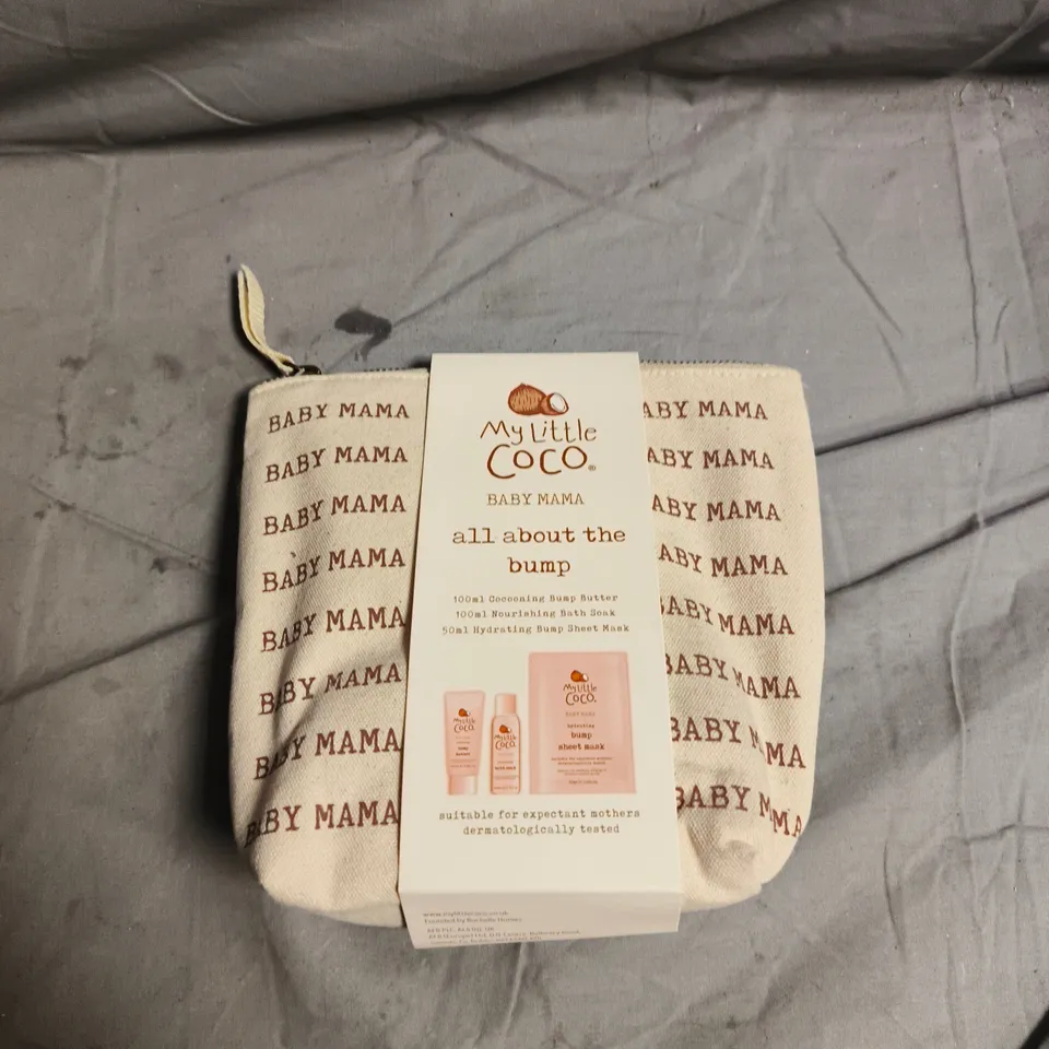 MY LITTLE COCO BABY MAMA ALL ABOUT THE BUMP SKINCARE SET