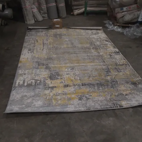 QUALITY DESIGNER PATTERNED RUG - APPROXIMATELY 290 x 200cm