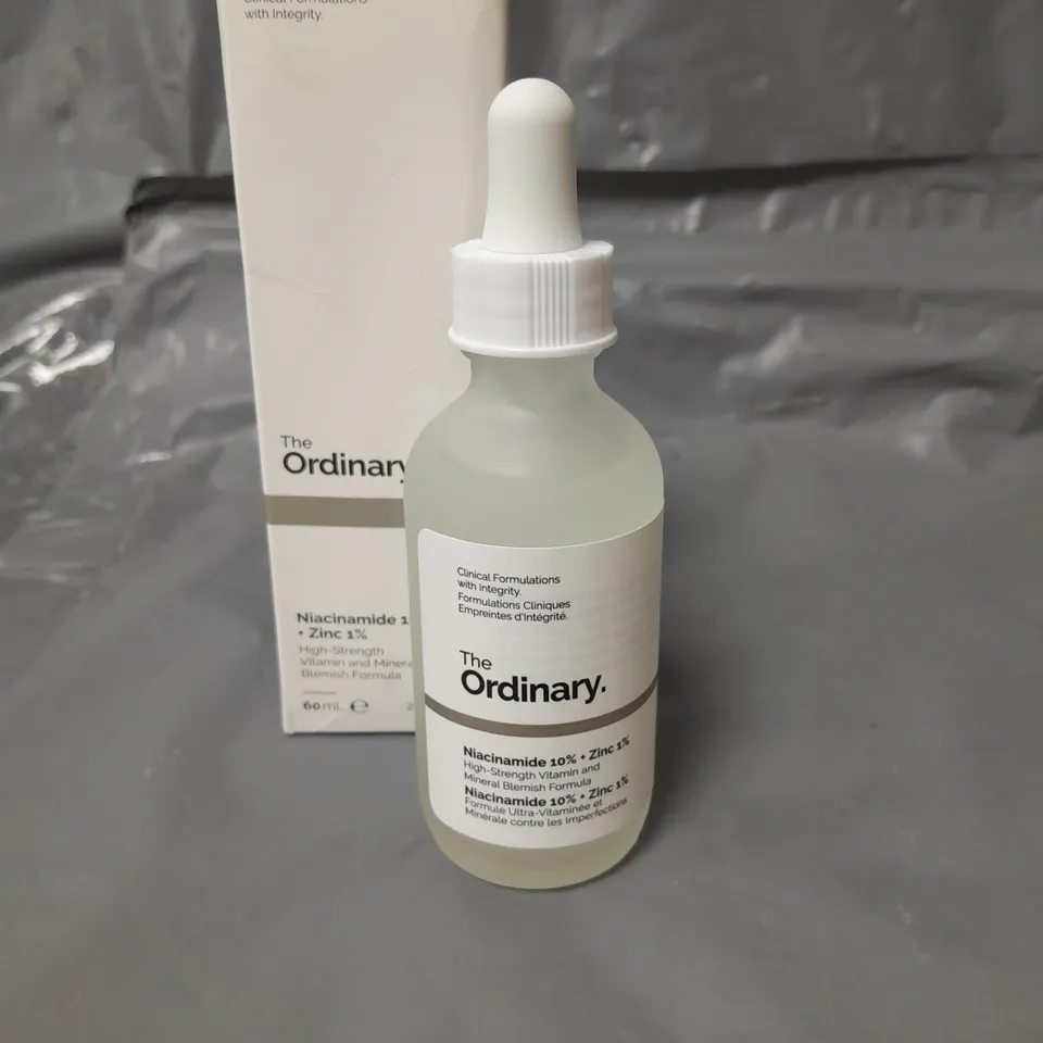 THE ORDINARY NIACINAMIDE 10% AND ZINC 1% SERUM 60ML