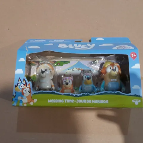 BLUEY WEDDING TIME FIGURES 
