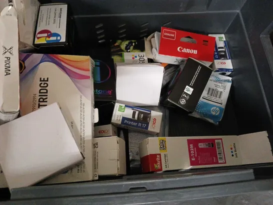 Lot 6613: LOT OF ASSORTED PRINTER INK CARTRIDGES TO INCLUDE HP, PIXMA ...