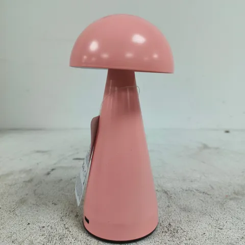 BOXED PINK DOME TABLE LAMP