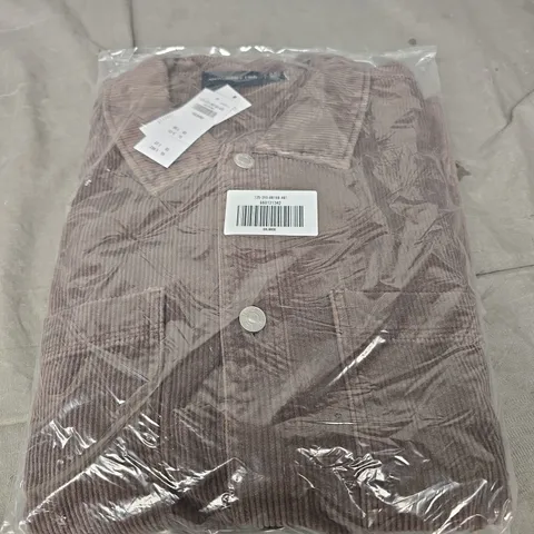 ABERCROMBIE AND FITCH LIGHT BROWN OVERSHIRT JACKET SIZE XXL