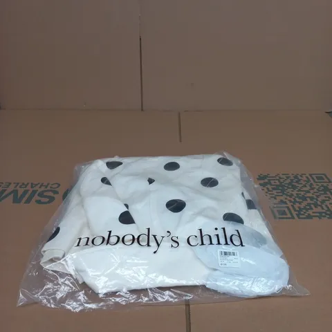 NOBODY'S CHILD OYANTI SWING JACKET – WHITE, UK M (EU M, USA M)
