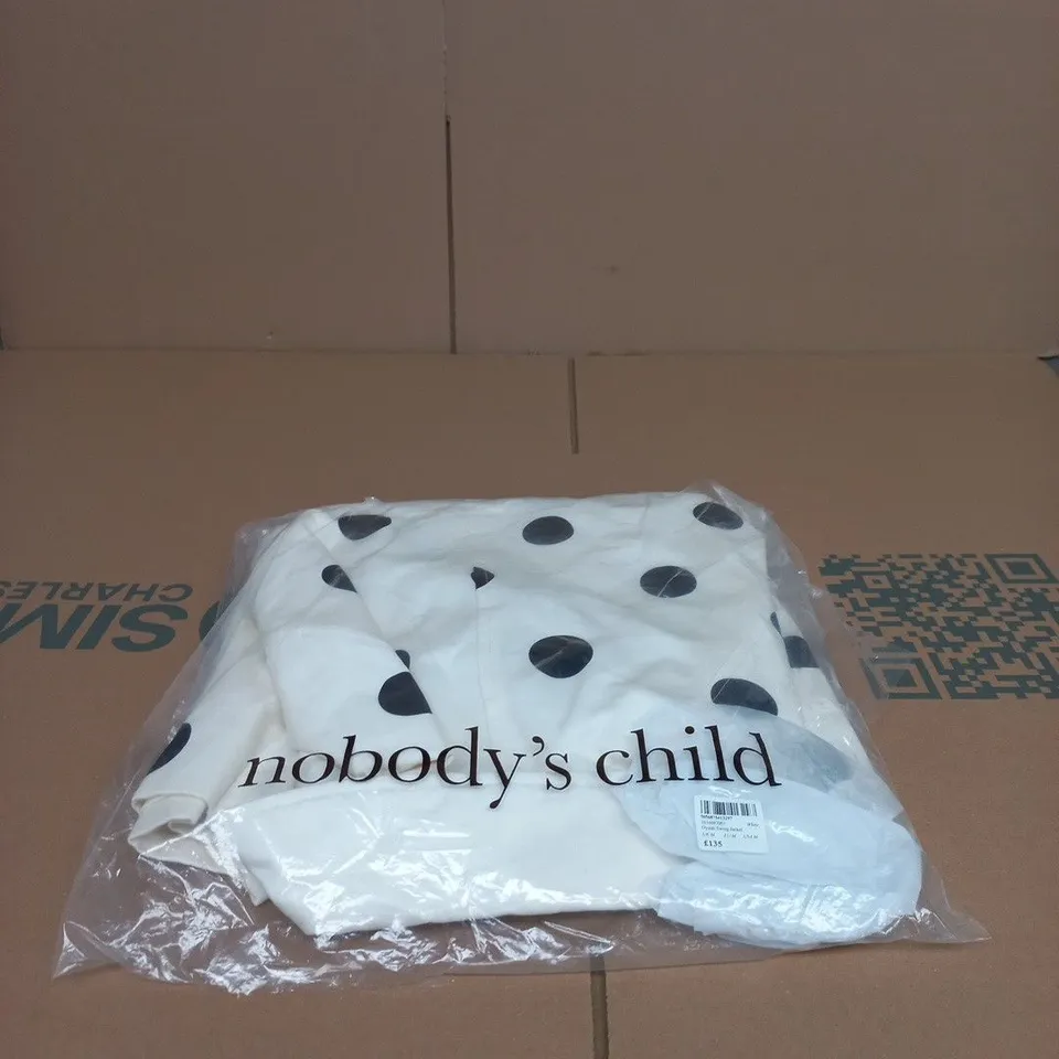 NOBODY'S CHILD OYANTI SWING JACKET – WHITE, UK M (EU M, USA M)