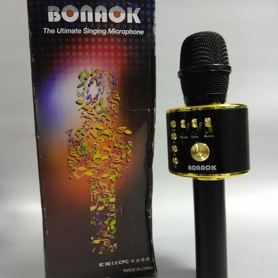 BOXED BONAOK ULTIMATE SINGING PARTY MICROPHONE 