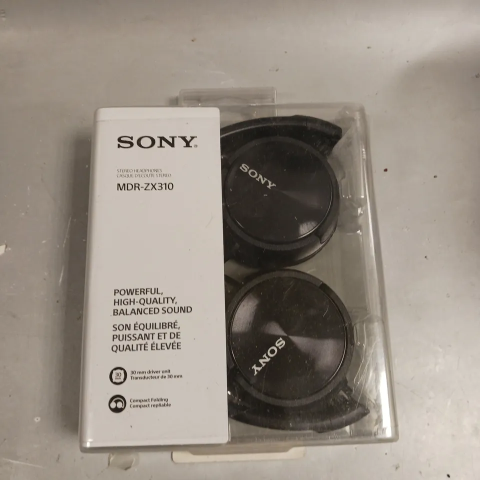 SONY STEREO HEADPHONES MDR-ZX310