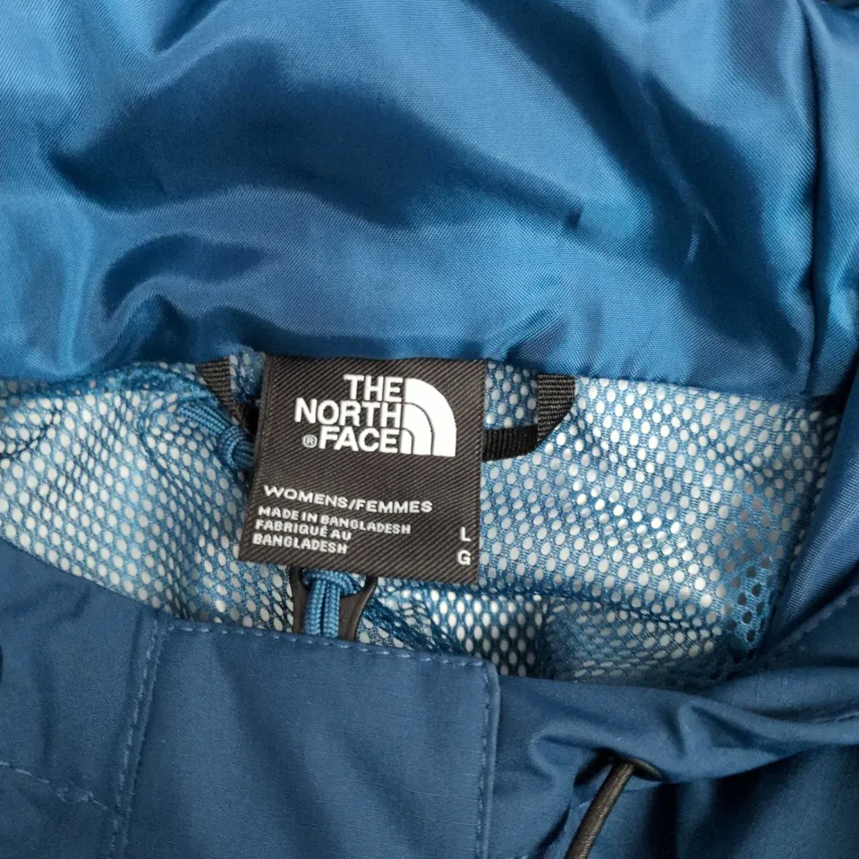 THE NORTH FACE WOMEN'S REIGN ON JACKET IS ESTATE BLUE/BLACK, SIZE XXL