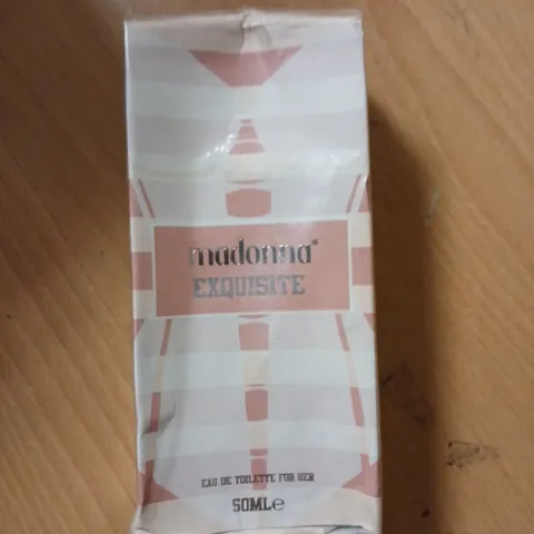 BOXED AND SEALED MADONNA EXQUISTITE EAU DE TOILETTE 50ML 