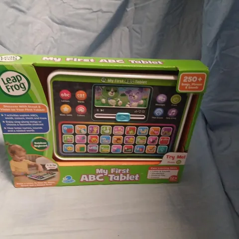 LEAPFROG MY FIRST ABC TABLET – BOXED TOY