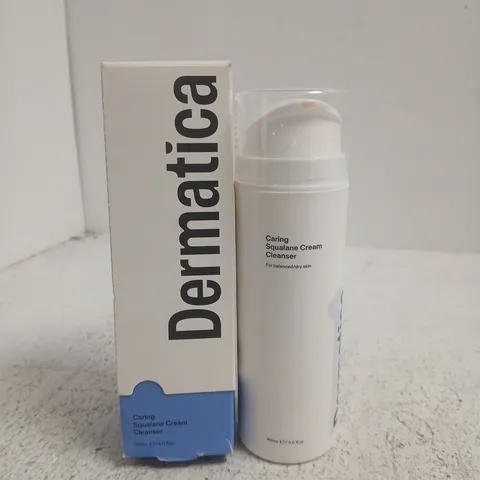 BOXED DERMATICA CARING SQUALANE CREAM CLEANSER (150ML)