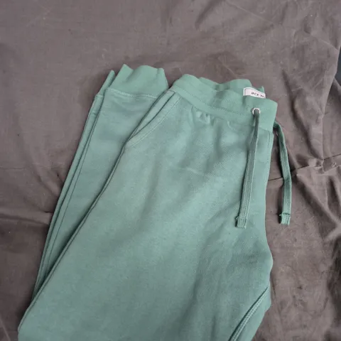 JACK WILLS LADIES Teal Joggers with Drawstring Waist - SIZE 10