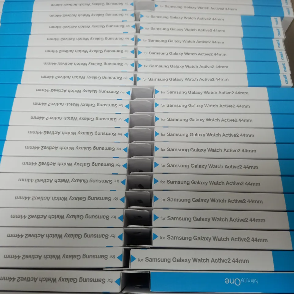 BOX OF APPROX 90 CASE IT MINUTE ONE BUNDLE FOR SAMSUNG GALAXY WATCH ACTIVE 2 44MM