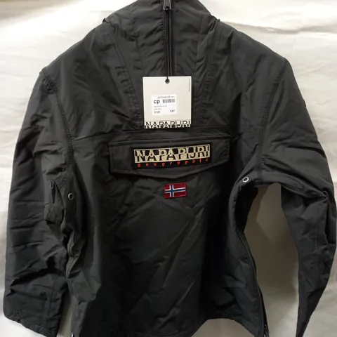 NAPAPIJRI RAINFOREST JACKET SIZE 14 YEARS