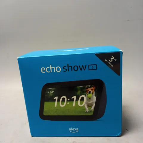 BOXED AND SEALED AMAZON ALEXA ECHO SHOW