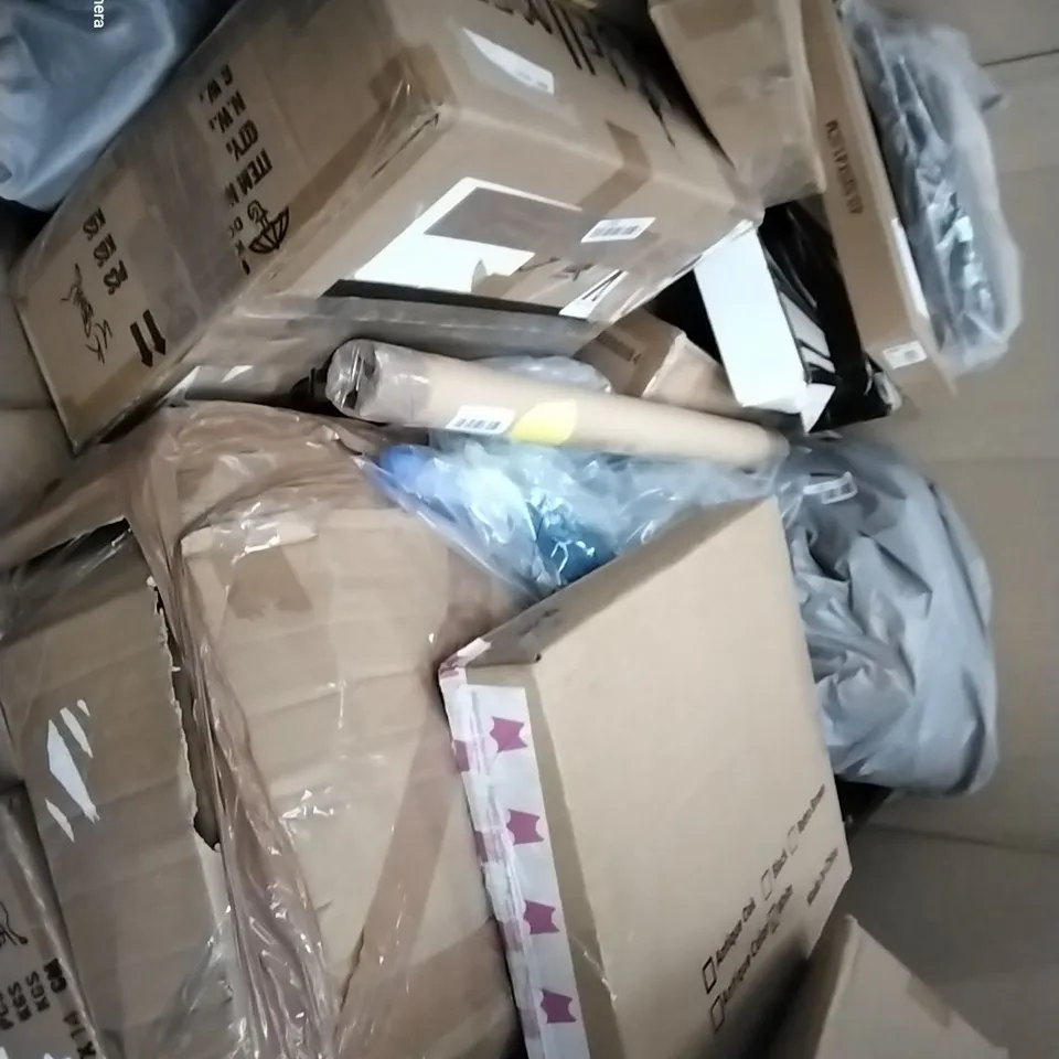 PALLET OF ASSORTED HOUSEHOLD ITEMS TO INCLUDE COWAY AIF PURIFIER, TOWER FAN AND OSCILLATING SPRINKLER