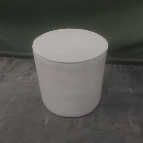DESIGNER FABRIC UPHOLSTERED FOOTSTOOL
