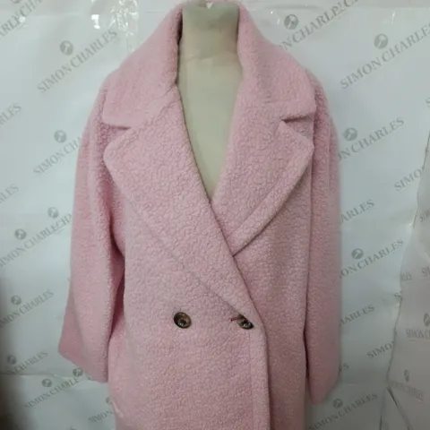 MAISON LENER WOOL BUTTON COAT SIZE L