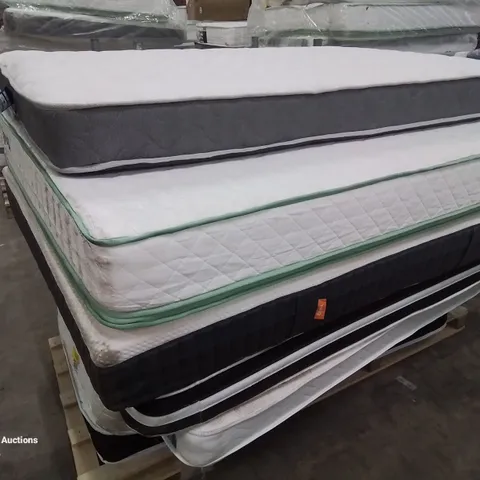 PALLET CONTAINING APPROXIMATELY 6 MATTRESSES IN VARIOUS SIZES AND SPECS