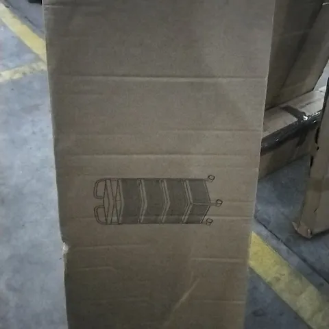 BOXED FRUITS AND VEGETABLES BASKET BLACK WM0010 26X26X72CM