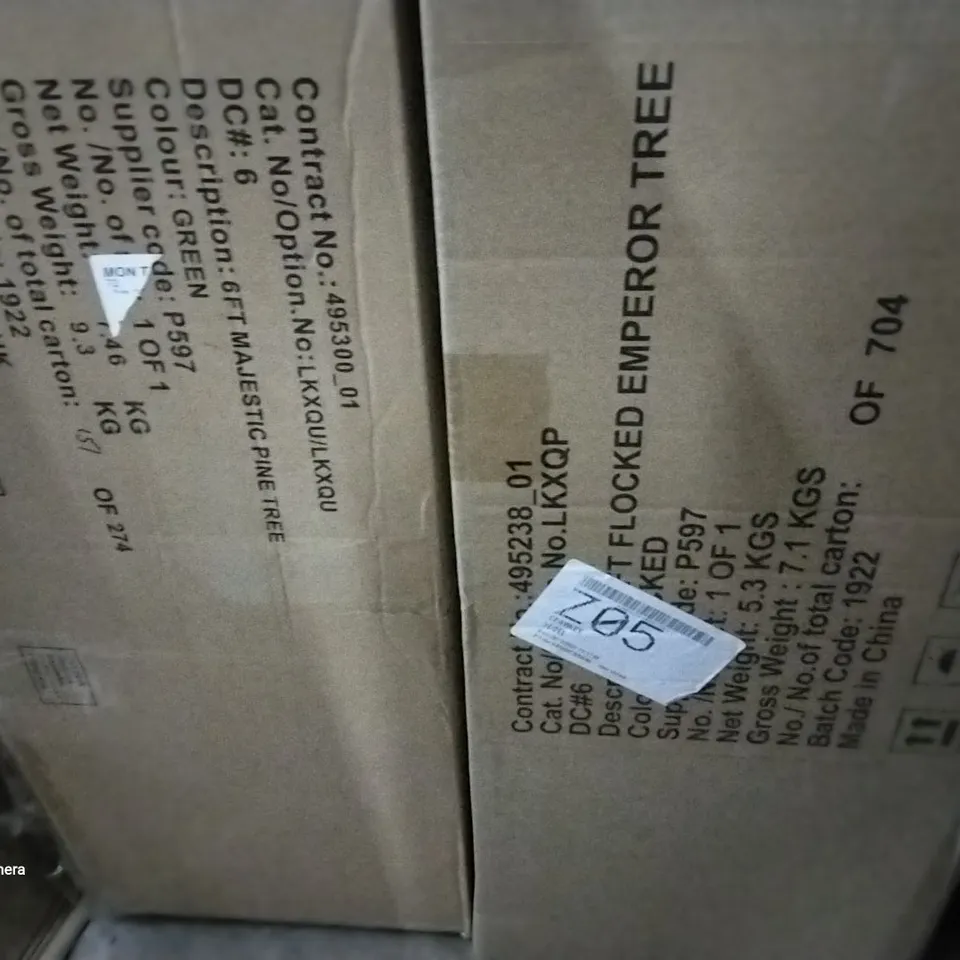 4 ASSORTED CHRISTMAS TREES  RRP £625