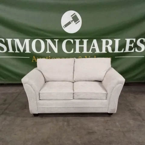 DURY CHUNKY WEAVE 2 SEATER STANDARD BACK SOFA - NATURAL