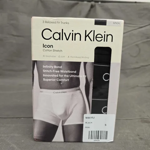 CALVIN KLEIN RELAXED FIT TRUNKS - X3 - SMALL
