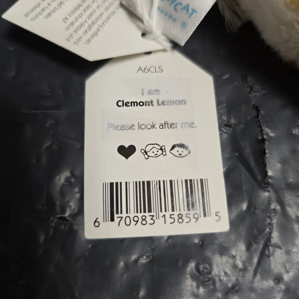JELLYCAT AMUSEABLES CLEMONT LEMON PLUSH TOY