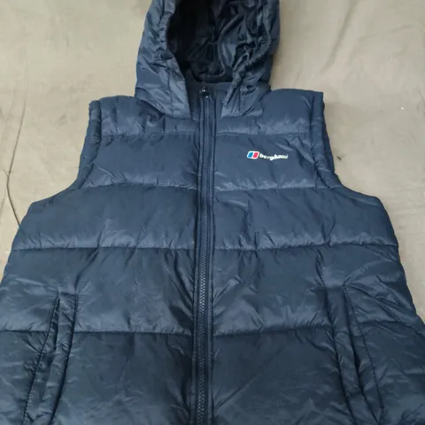 BERGHAUS HOODED PUFFER VEST – SIZE 14/15