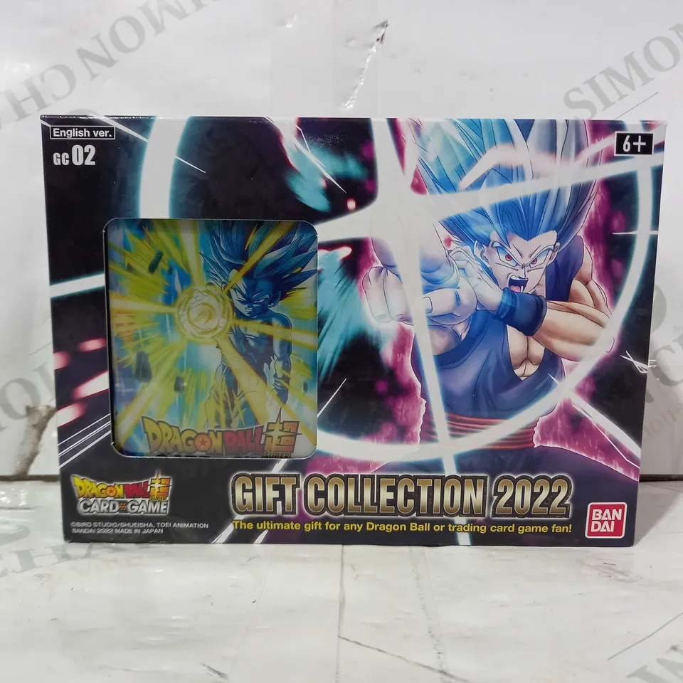 BANDAI NAMCO DRAGONBALL SUPER CARD GAME GIFT COLLECTON 2022 