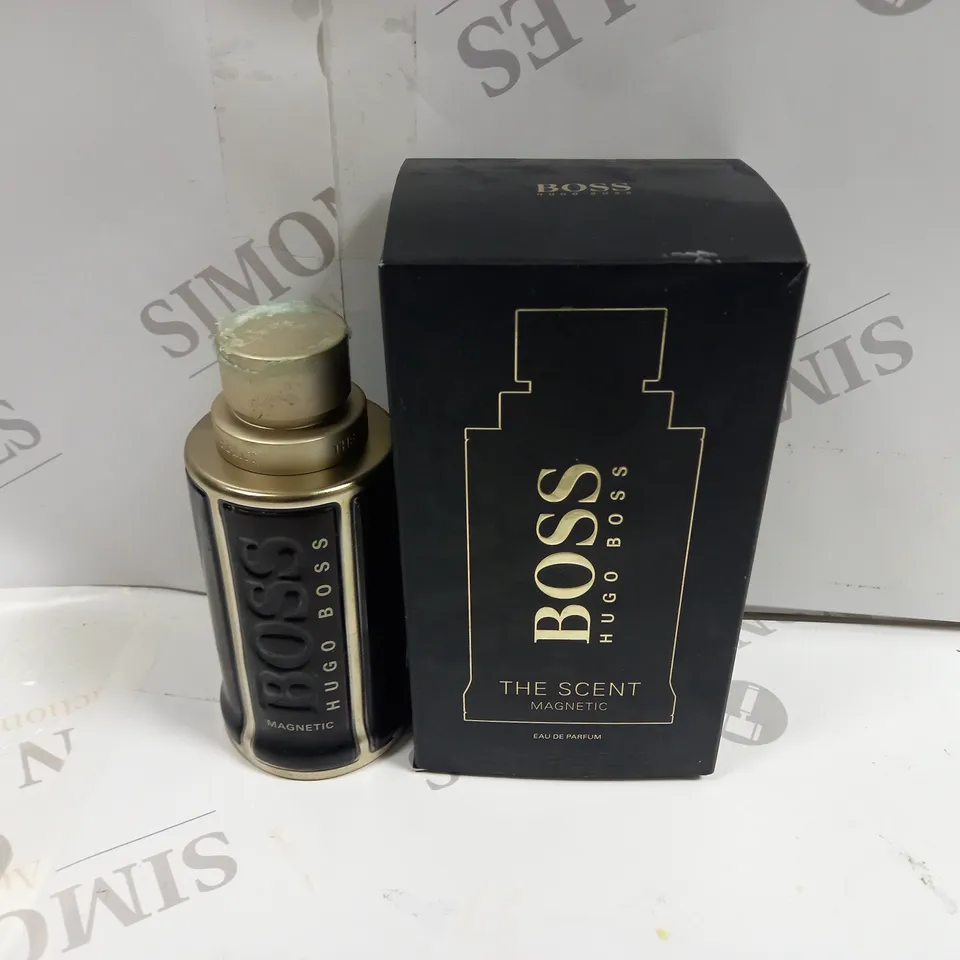 BOXED HUGO BOSS BOSS THE SCENT MAGNETIC EAU DE PARFUM FOR MEN 100ML