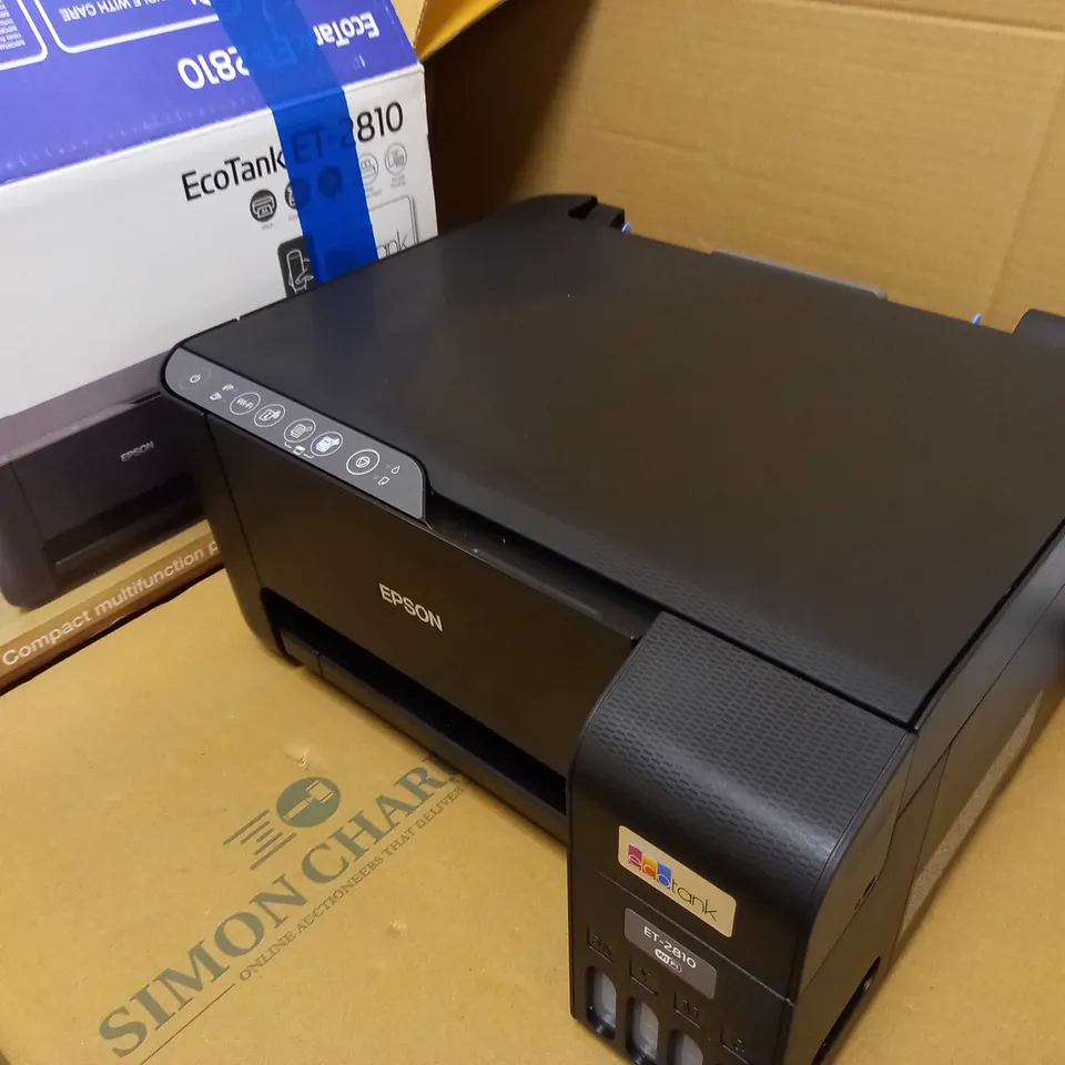 EPSON ECOTANK ET-2810 PRINT/SCAN/COPY WI-FI INK TANK PRINTER