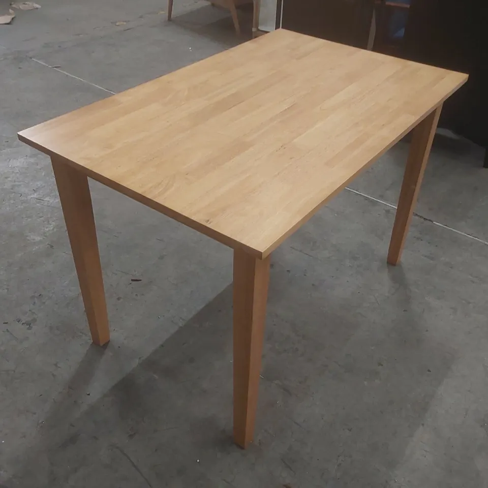 BOWERBANK DINING TABLE SIZE: H75 X L110 X W70CM