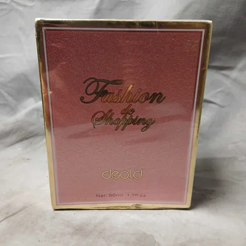BOXED AND SEALED FASHION DE SHOPPING DEOLD 50ML