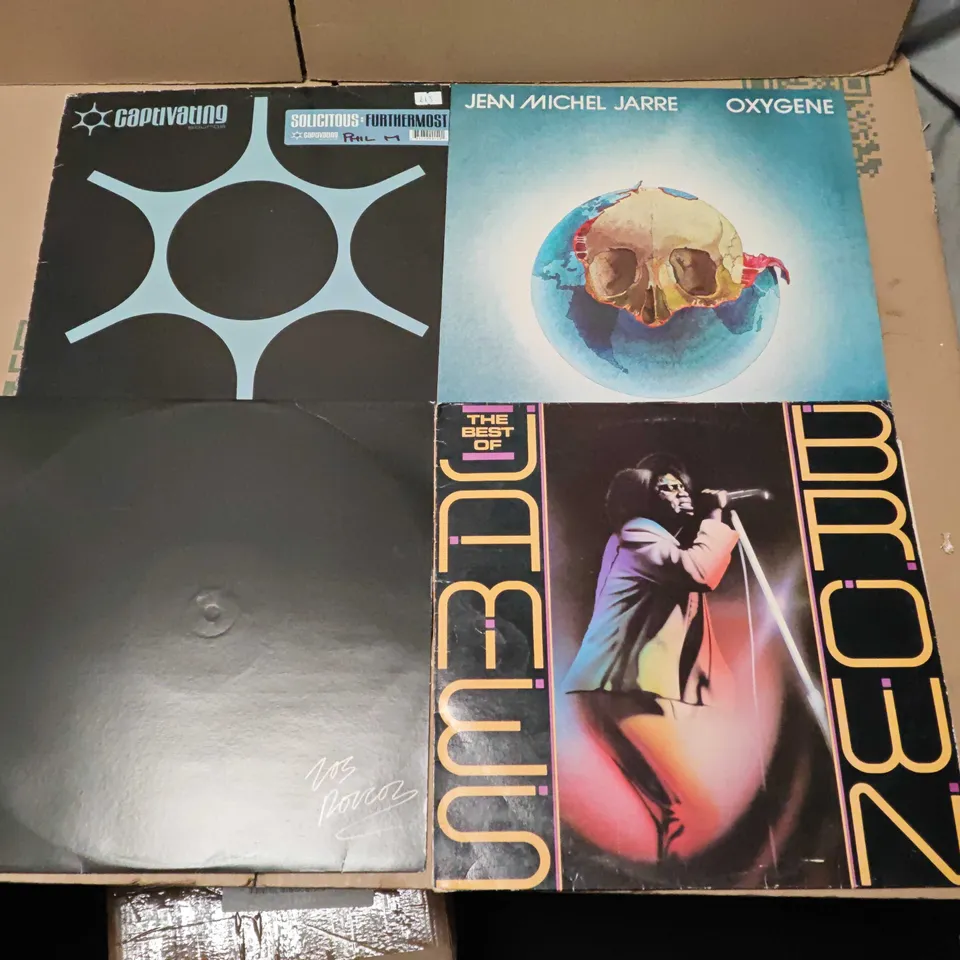 LOT OF APPROXIMATELY 13 ASSORTED VINYLS TO INCLUDE JEAN MICHAEL JARRE, THE TWIGHLIGHT SAND AND RICK SPRIINGSTEIN