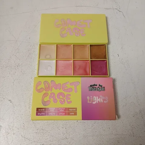BOXED MADE BY MITCHELL COMET CASE LIGHTS EYESHADOW PALETTE