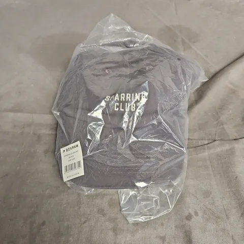 BOXRAW SPARRING CLUB CAP IN BLACK ONE SIZE