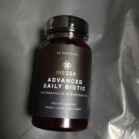 INESSA ADVANCED DAILY BIOTIC PROBIOTIC – 60 CAPSULES, DELAYED RELEASE, VEGAN (FOOD SUPPLEMENT)