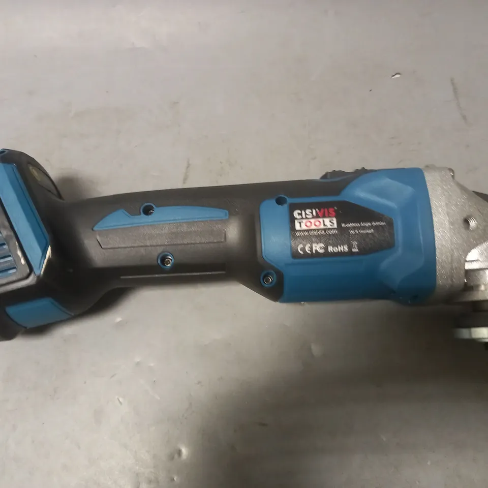 UNBOXED CISIVIS TOOLS BRUSHLESS ANGLE GRINDER