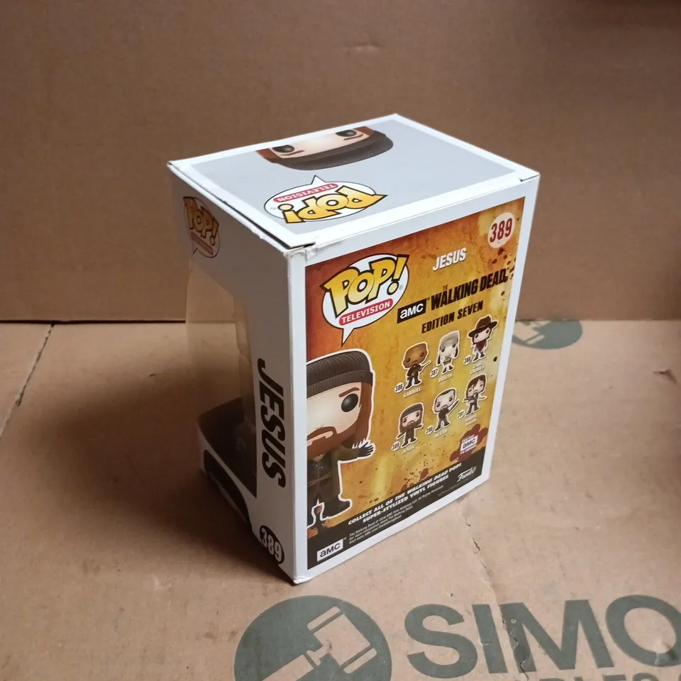 FUNKO POP! TELEVISION: THE WALKING DEAD JESUS VINYL FIGURE – BOXED