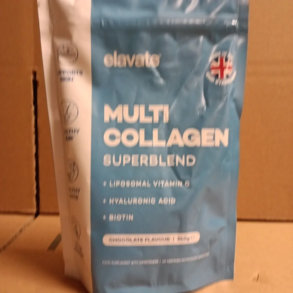 ELAVATE – MULTI COLLAGEN SUPERBLEND - CHOCOLATE FLAVOUR - 240G