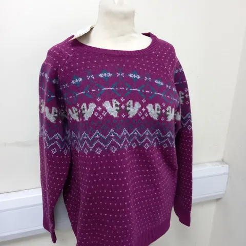 WOOLOVERS SQUIRREL JUMPER SIZE L